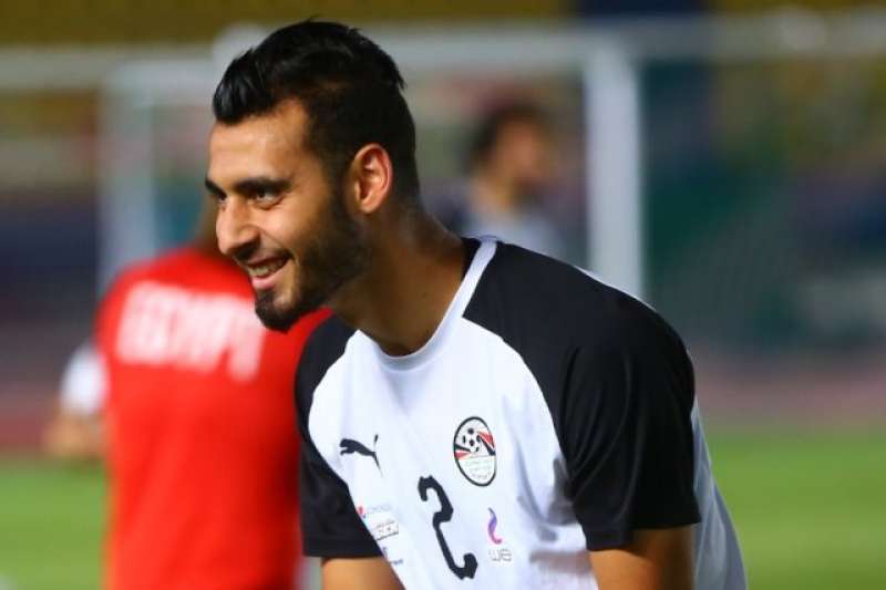باهر المحمدى لاعب الإسماعيلى ومنتخب مصر