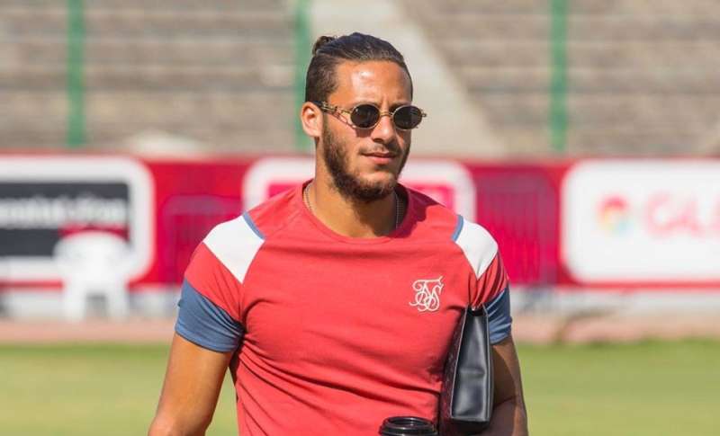 رمضان صبحي لاعب الأهلي ومنتخب مصر