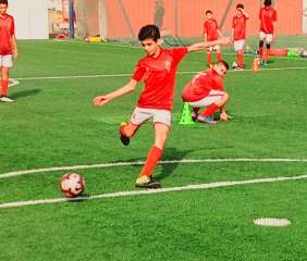  روحيم الحريري لاعب مليحة الإماراتي...