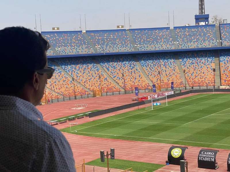 وزير الرياضة يتابع استعدادات ستاد القاهرة لنهائي إفريقيا 