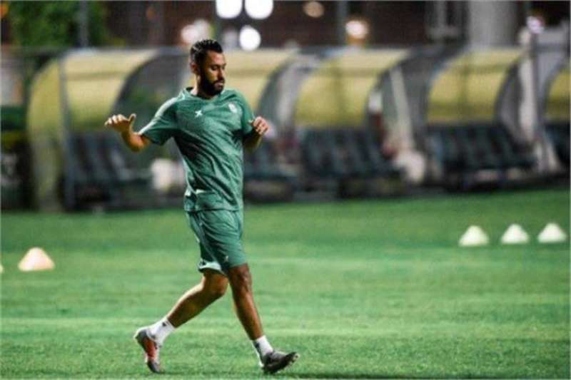 حسام عاشور لاعب الاتحاد السكندري
