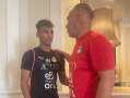 احمد عيد يصل معسكر منتخب...