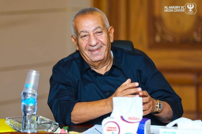 كامل أبو علي رئيس المصري البورسعيدي 