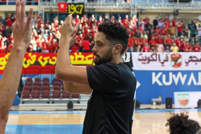 أحمد مهيب لاعب سلة الأهلي