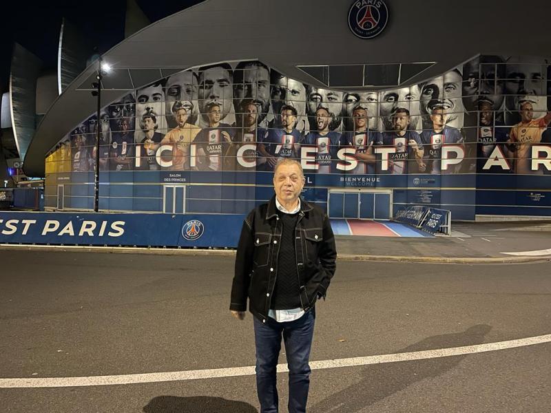 شرشر يزور نادي باريس سان جيرمان ورولاند جاروس في فرنسا