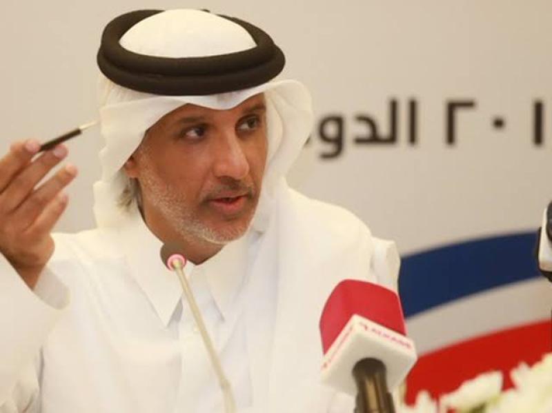 الشيخ حمد بن خليفة رئيس الاتحاد القطري لكرة القدم