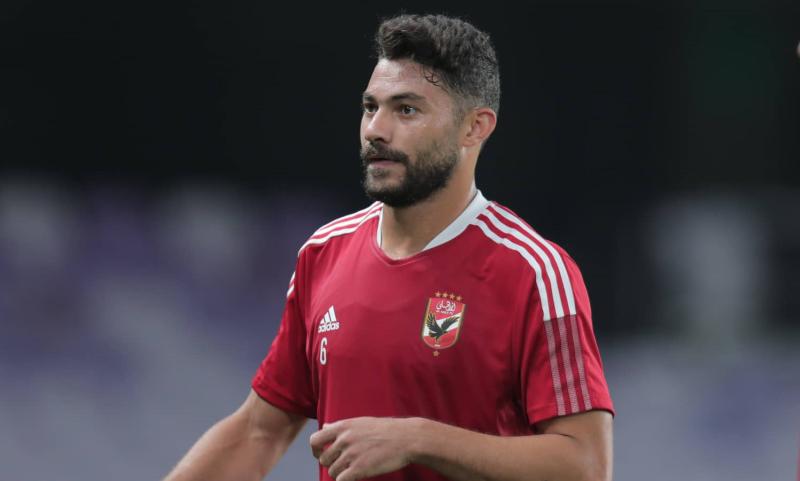 ياسر إبراهيم لاعب النادي الأهلي