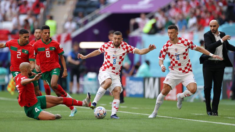 مباراة المغرب ضد كرواتيا