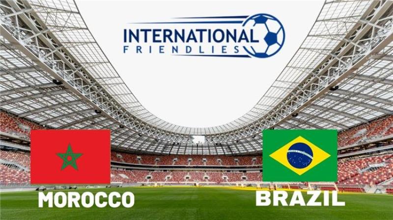 المغرب ضد البرازيل 