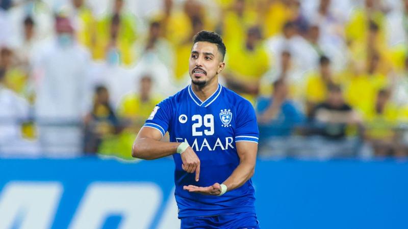 سالم الدوسري لاعب الهلال 