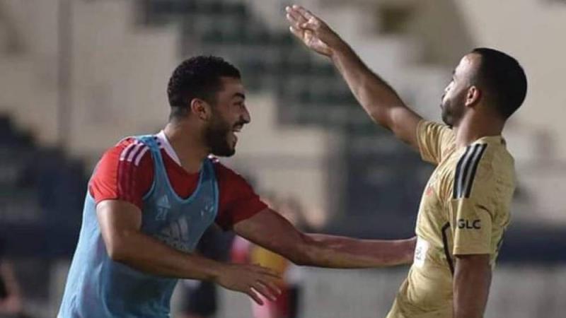 محمد مجدي أفشة لاعب الأهلي