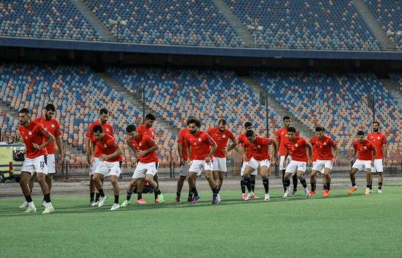 بمشاركة محمد صلاح.. منتخب مصر يواصل تدريباته استعدادًا لودية تونس