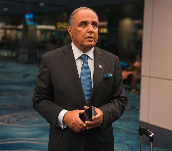 محمد شوقي يطمئن على كافة الترتيبات الخاصة ببعثة الأهلي في سنغافورة