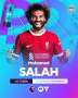 رسميًا.. محمد صلاح لاعب الشهر...