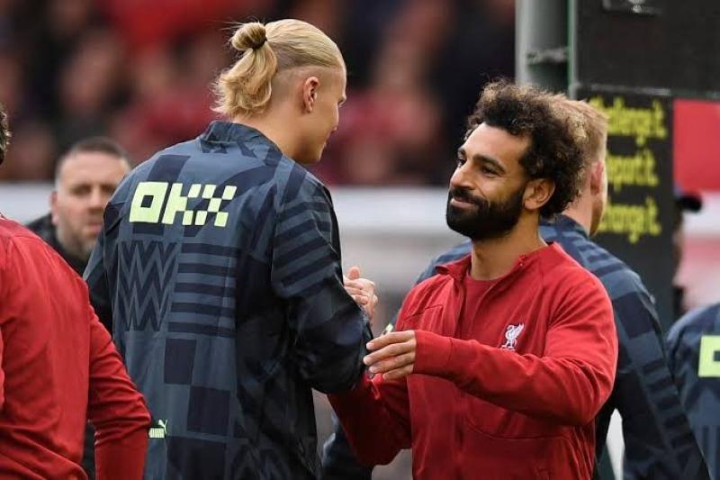 محمد صلاح وهالاند 