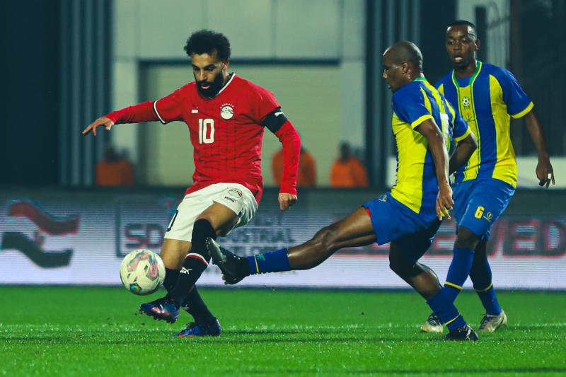 محمد صلاح لاعب منتخب مصر