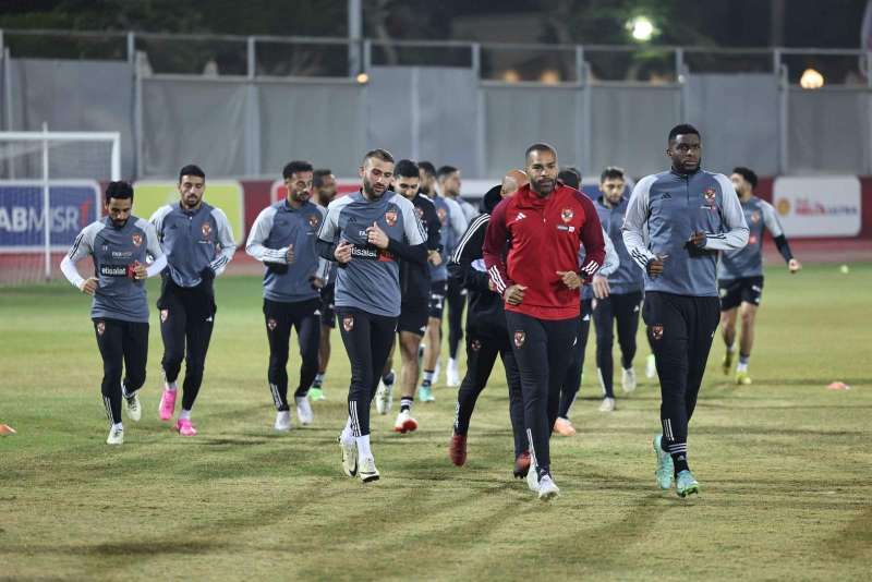 الأهلي يواصل استعداداته لمباراة سيمبا في دوري الأبطال