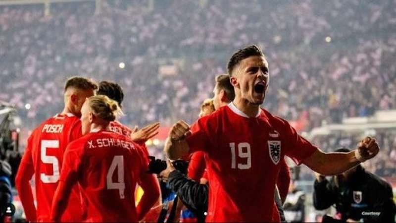 فيديو| النمسا يسجل أسرع هدف في تاريخ المباريات الدولية