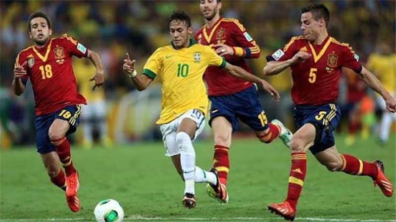 موعد مباراة إسبانيا والبرازيل الودية رالقنوات الناقلة