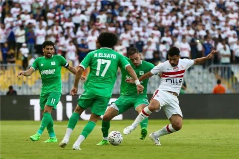 المصري يزيد من أوجاع الزمالك بثنائية في الدوري الممتاز