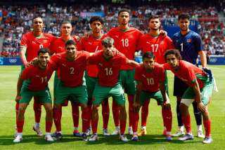 منتخب المغرب الأولمبي ينهي امال...