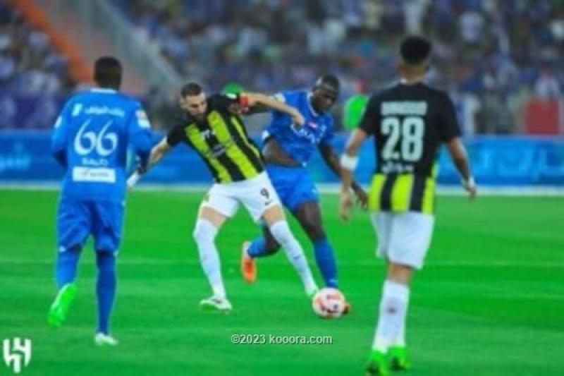 مباراة الهلال امام الاتحاد 