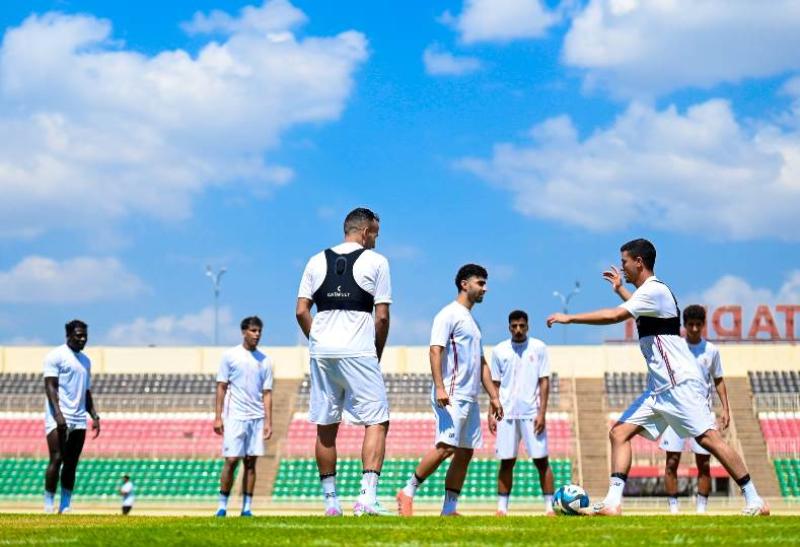 لاعبو الزمالك قبل السوبر