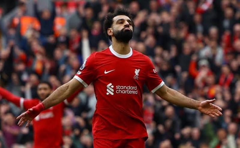 محمد صلاح ينضم إلي قائمة تاريخية في الدوري الانجليزي ويعادل رقم أجويرو