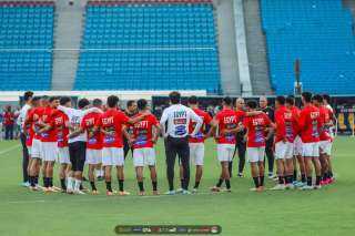 منتخب مصر ينهي تدريباته استعداداً...