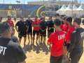 منتخب الشاطئية ينهي تدريباته استعداداً...