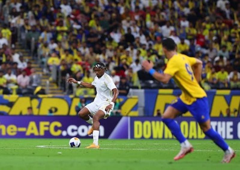 النصر السعودي يفوز علي الغرافة  بثلاثة أهداف في دوري أبطال آسيا