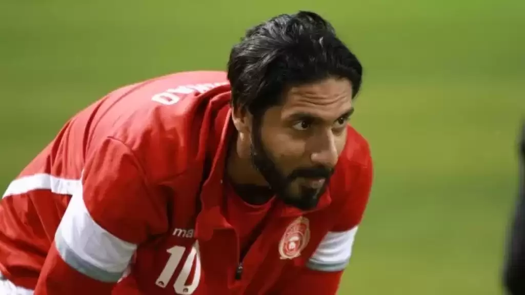 اللاعب البحريني محمد سالمين