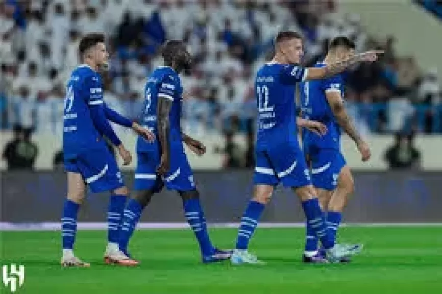 مباراة الهلال والاخدود