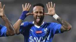 شكرًا للهلال.. تألق نيمار بقميص...