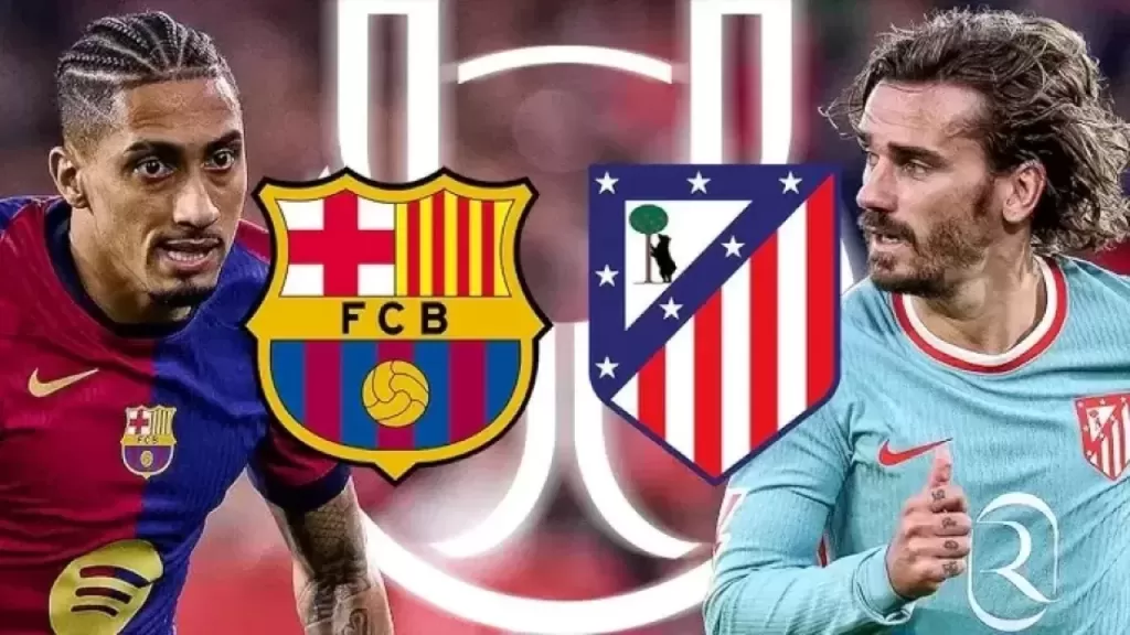 مباراة برشلونة وأتلتيكو مدريد