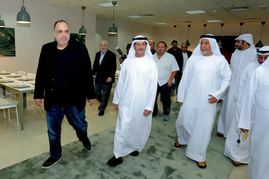 بالصور.. افتتاح مقر مودرن سبورت دبي