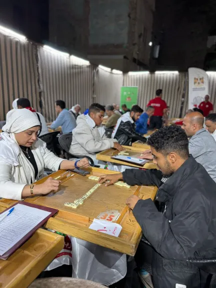 بدعم وزارة الشباب والرياضة.. مشاركة نسائية ودمج ذوي الهمم يرسخان مكانة دوري شاي ربيع للطاولة والدومينو