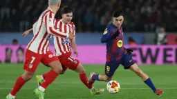 الآن.. مشاهدة مباراة برشلونة وأتلتيكو...