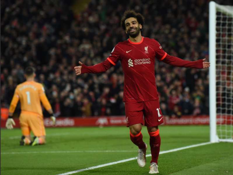 محمد صلاح لاعب ليفربول الانجليزي