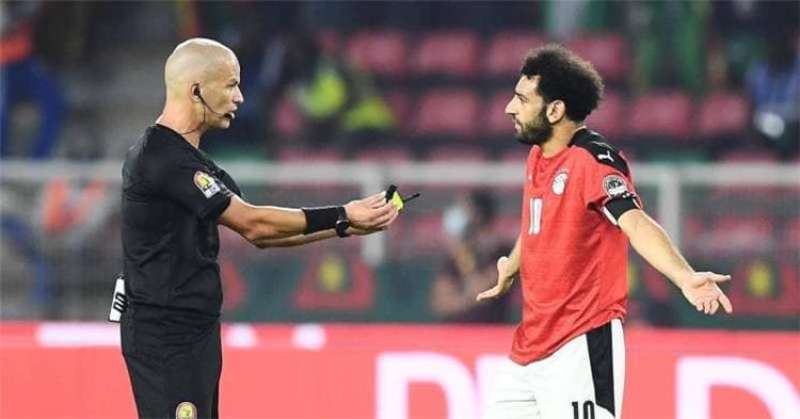 محمد صلاح وفيكتور جوميز من مباراة مصر والسنغال في أمم أفريقيا