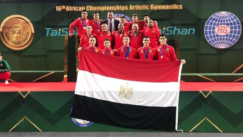 مصر تتربع على عرش بطولة افريقيا للجمباز الفني